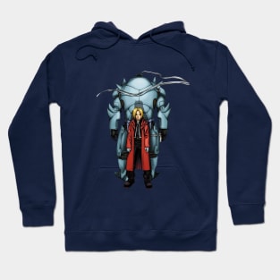 Edward and Aplhonse Elric FullMetal Alchemist Hoodie